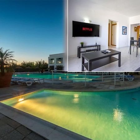 Sea View Apartment - 3 Swimming Pool & Fitness Albufeira Kültér fotó