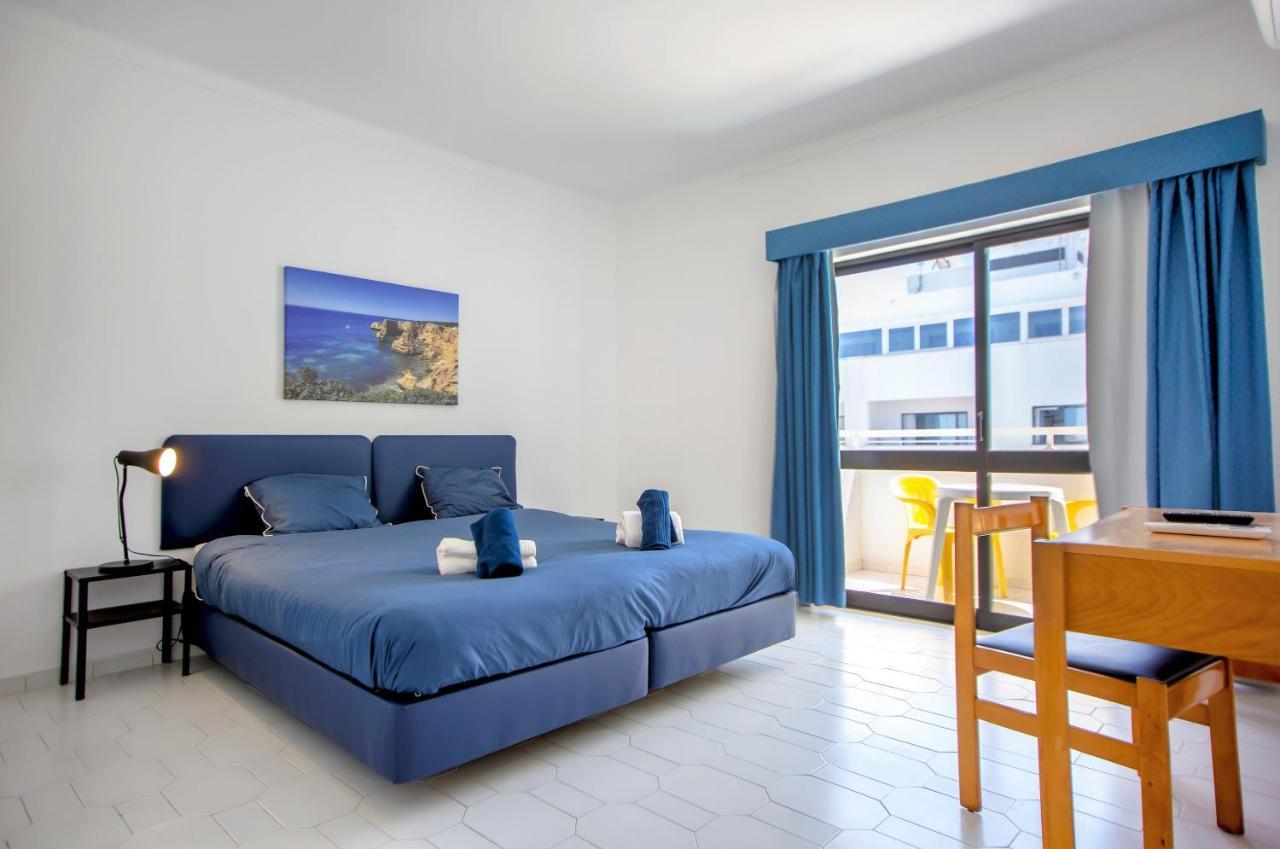 Sea View Apartment - 3 Swimming Pool & Fitness Albufeira Kültér fotó